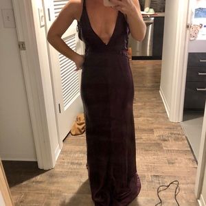 Vintage French Silk Dress